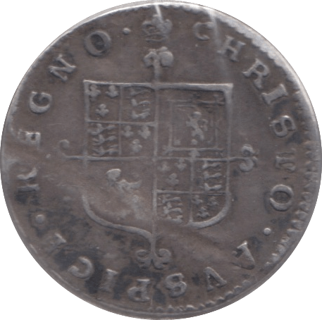 1660 SILVER FOUR PENCE CHARLES II - CHARLES II - Cambridgeshire Coins