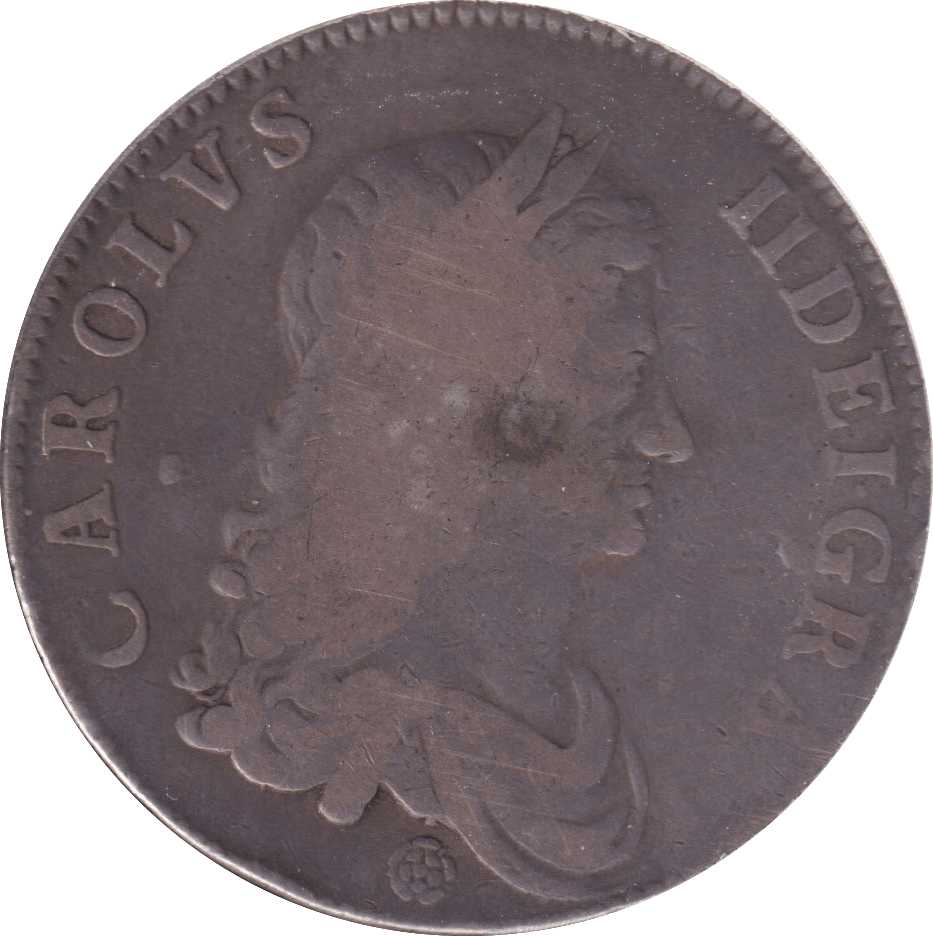 1662 CROWN ( FINE ) - Crown - Cambridgeshire Coins