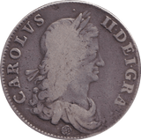 1662 CROWN ( FINE ) - CROWN - Cambridgeshire Coins