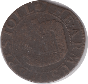 1662 FARTHING TOKEN BRISTOL - FARTHING TOKEN - Cambridgeshire Coins