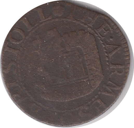 1662 FARTHING TOKEN BRISTOL - FARTHING TOKEN - Cambridgeshire Coins