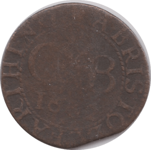 1662 FARTHING TOKEN BRISTOL - FARTHING TOKEN - Cambridgeshire Coins