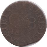 1662 FARTHING TOKEN BRISTOL - FARTHING TOKEN - Cambridgeshire Coins