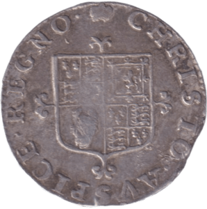 1662 SILVER GROAT CHARLES II - CHARLES II - Cambridgeshire Coins