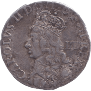 1662 SILVER GROAT CHARLES II - CHARLES II - Cambridgeshire Coins