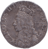 1662 SILVER GROAT CHARLES II - CHARLES II - Cambridgeshire Coins
