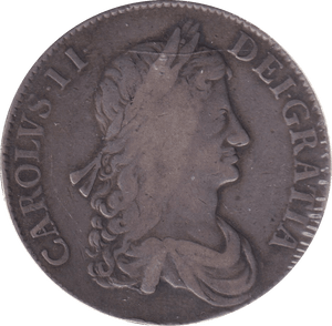 1663 CROWN ( GF ) - CROWN - Cambridgeshire Coins