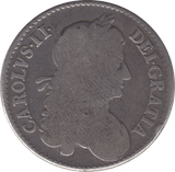 1663 HALFCROWN ( NF ) - Halfcrown - Cambridgeshire Coins
