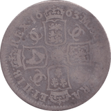 1663 SHILLING ( FINE ) - SHILLING - Cambridgeshire Coins
