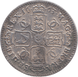 1663 SILVER SHILLING CHARLES II ( GVF ) - SHILLING - Cambridgeshire Coins