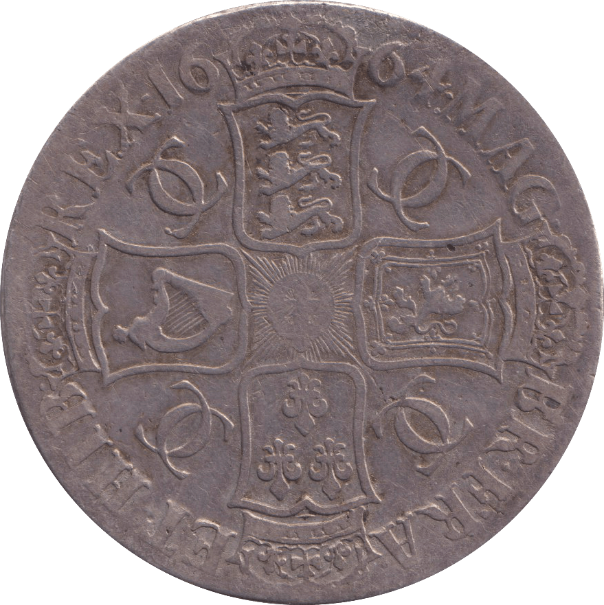1664 CROWN ( GF ) - CROWN - Cambridgeshire Coins