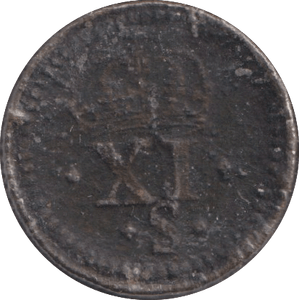 1664 JAMES I COIN WEIGHT - COUNTER WEIGHTS - Cambridgeshire Coins