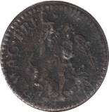1664 JAMES I COIN WEIGHT - COUNTER WEIGHTS - Cambridgeshire Coins