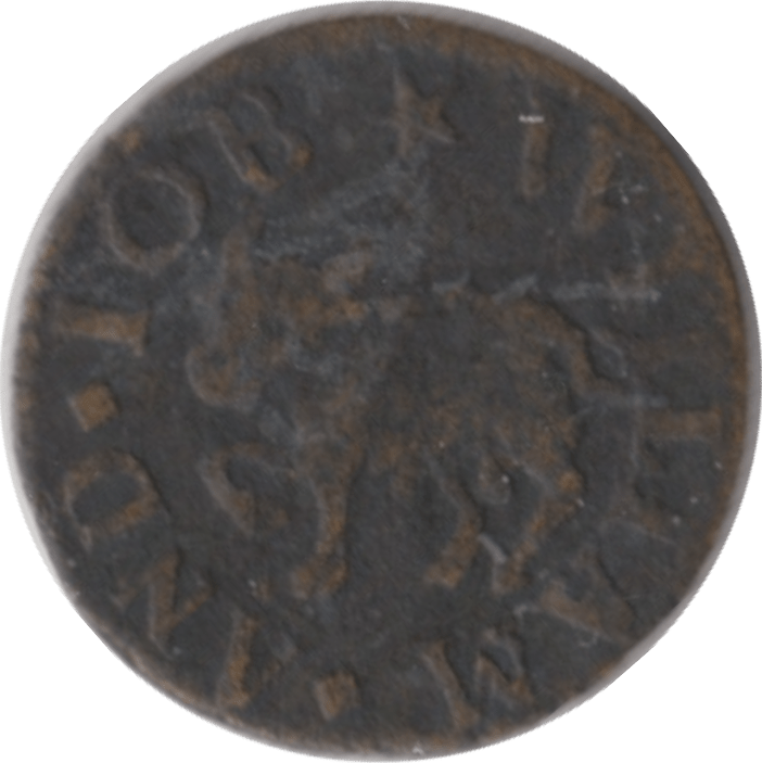 1665 FARTHING TOKEN ST IVES CAMBRIDGESHIRE - HALFPENNY TOKENS - Cambridgeshire Coins