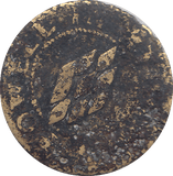 1666 HALF PENNY THOMAS POWELL CAMBRIDGE TOKEN - WORLD COINS - Cambridgeshire Coins