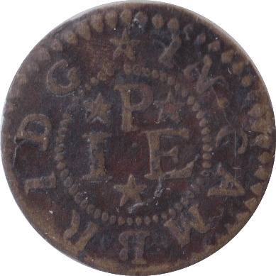 1667 CAMBRIDGE FARTHING TOKEN JAMES POTTER - OTHER TOKENS - Cambridgeshire Coins
