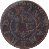 1667 CAMBRIDGE FARTHING TOKEN JAMES POTTER - OTHER TOKENS - Cambridgeshire Coins