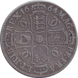 1668 8 OVER 4 HALFCROWN ( GF ) - HALFCROWN - Cambridgeshire Coins