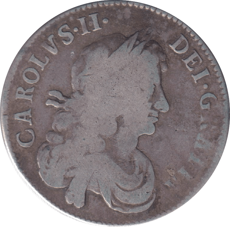 1668 8 OVER 4 HALFCROWN ( GF ) - HALFCROWN - Cambridgeshire Coins