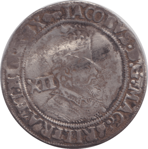 1669 SILVER SHILLING JAMES I - JAMES I - Cambridgeshire Coins