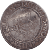 1669 SILVER SHILLING JAMES I - JAMES I - Cambridgeshire Coins