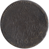1669 WASHER WOMAN FARTHING TOKEN ST IVES CAMBRIDGESHIRE - FARTHING TOKEN - Cambridgeshire Coins