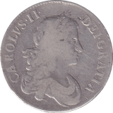 1670 CROWN ( FINE ) - CROWN - Cambridgeshire Coins