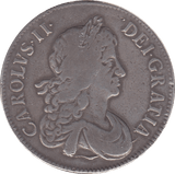 1670 CROWN ( VF ) - CROWN - Cambridgeshire Coins