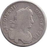 1670 HALFCROWN (FINE) - HALFCROWN - Cambridgeshire Coins