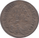 1670 MAUNDY FOURPENCE ( GVF ) - MAUNDY FOURPENCE - Cambridgeshire Coins