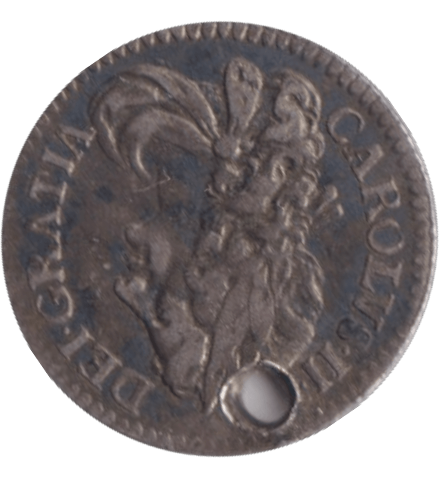 1670 MAUNDY TWOPENCE ( GVF ) HOLED - MAUNDY TWOPENCE - Cambridgeshire Coins