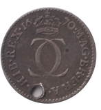 1670 MAUNDY TWOPENCE ( GVF ) HOLED - MAUNDY TWOPENCE - Cambridgeshire Coins