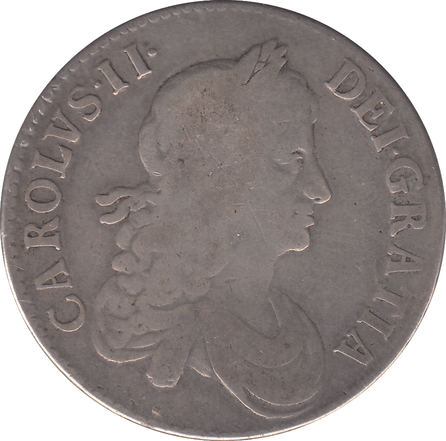 1671 CROWN ( FINE ) TERTIO - CROWN - Cambridgeshire Coins