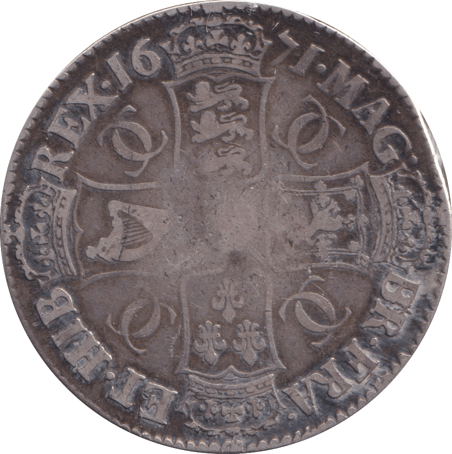 1671 CROWN (GF) - CROWN - Cambridgeshire Coins