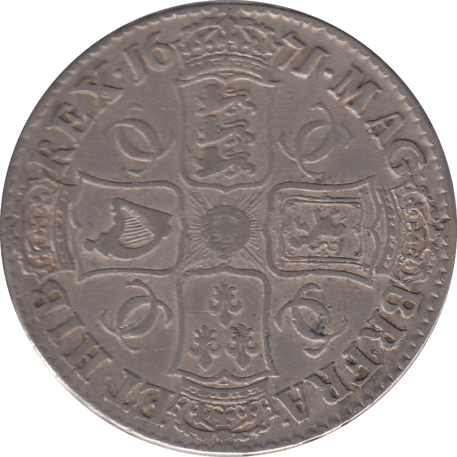 1671 CROWN ( GVF ) - Crown - Cambridgeshire Coins