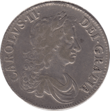 1671 CROWN ( GVF ) - Crown - Cambridgeshire Coins