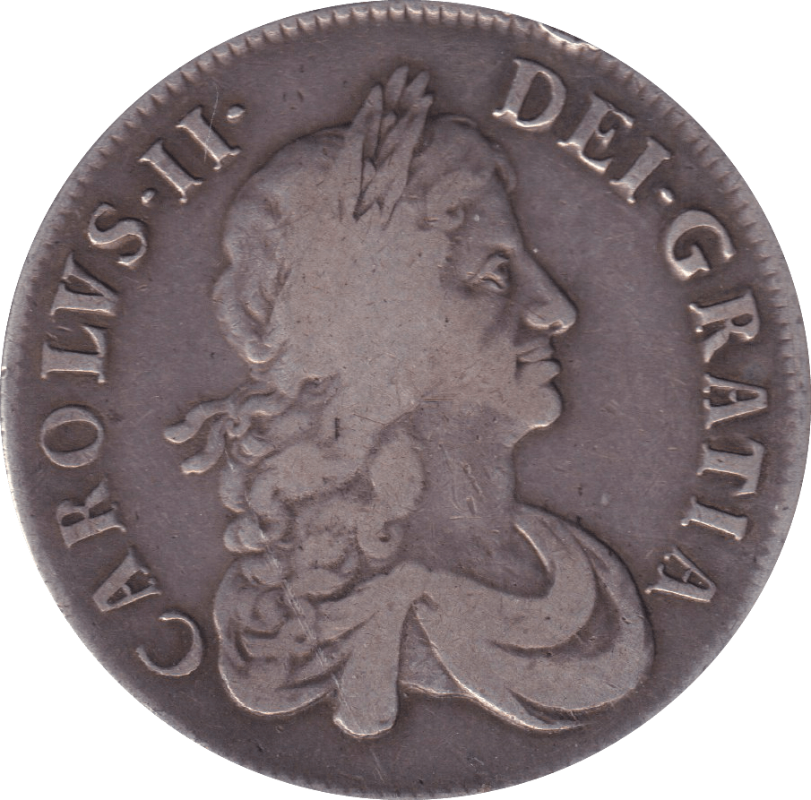 1671 HALFCROWN (VF) - HALFCROWN - Cambridgeshire Coins
