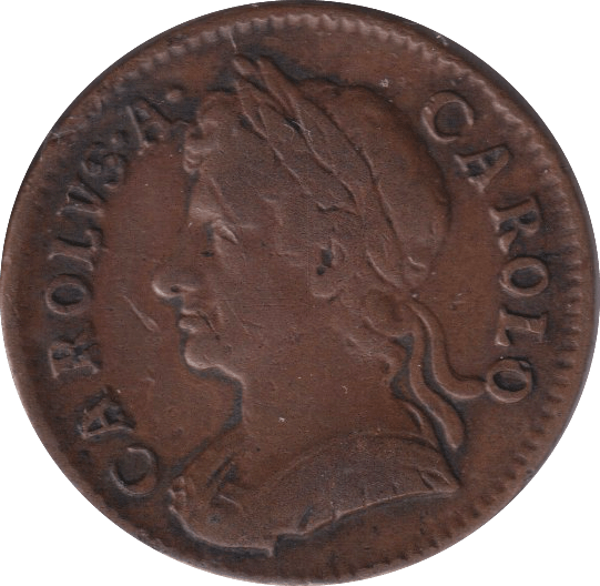 1672 FARTHING ( GF ) - FARTHING - Cambridgeshire Coins
