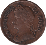 1672 FARTHING ( GF ) - FARTHING - Cambridgeshire Coins