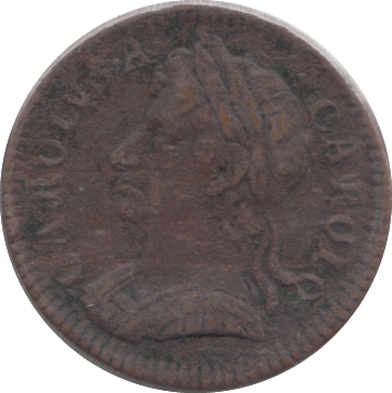 1672 FARTHING ( GF ) - WORLD COINS - Cambridgeshire Coins