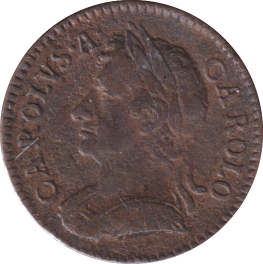 1672 FARTHING ( VF ) - FARTHING - Cambridgeshire Coins