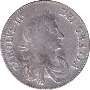 1672 HALFCROWN ( VF ) - HALFCROWN - Cambridgeshire Coins