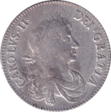 1672 HALFCROWN ( VF ) - HALFCROWN - Cambridgeshire Coins