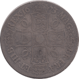 1673 CROWN ( FINE ) - Crown - Cambridgeshire Coins