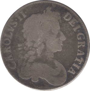 1673 CROWN ( FINE ) - CROWN - Cambridgeshire Coins