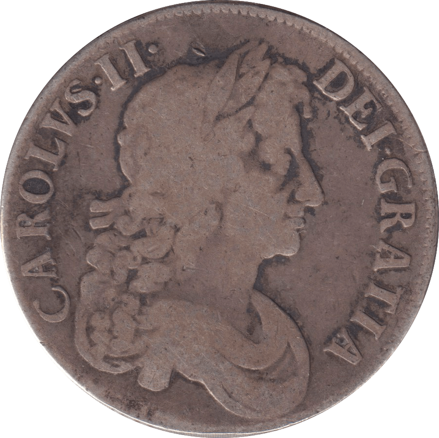 1673 CROWN ( FINE ) - CROWN - Cambridgeshire Coins