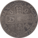 1673 CROWN ( FINE ) - CROWN - Cambridgeshire Coins