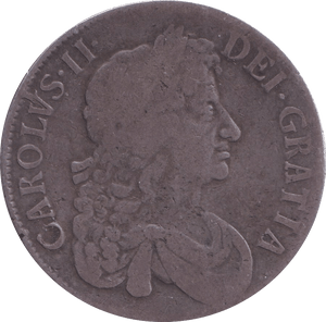 1673 CROWN ( GF ) - CROWN - Cambridgeshire Coins
