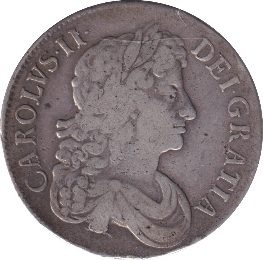 1673 CROWN ( GF ) - CROWN - Cambridgeshire Coins