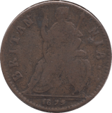 1673 FARTHING ( FINE ) - Farthing - Cambridgeshire Coins